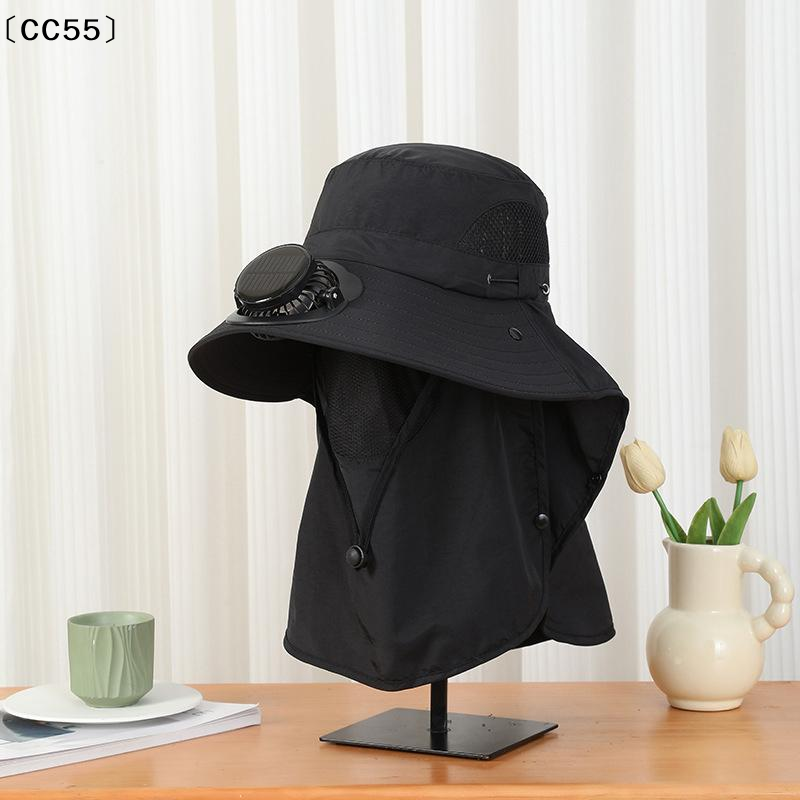Men Fan Hat With Solar Panel W - Bucket Hat Straw incelemesi ve fiyatı