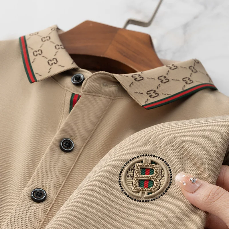 Men's Fashion 2025 Short sleev - Polo Shirt Pique incelemesi ve fiyatı