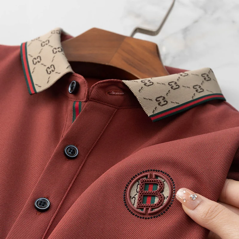 Men's Fashion 2025 Short sleev - Polo Shirt Pique incelemesi ve fiyatı
