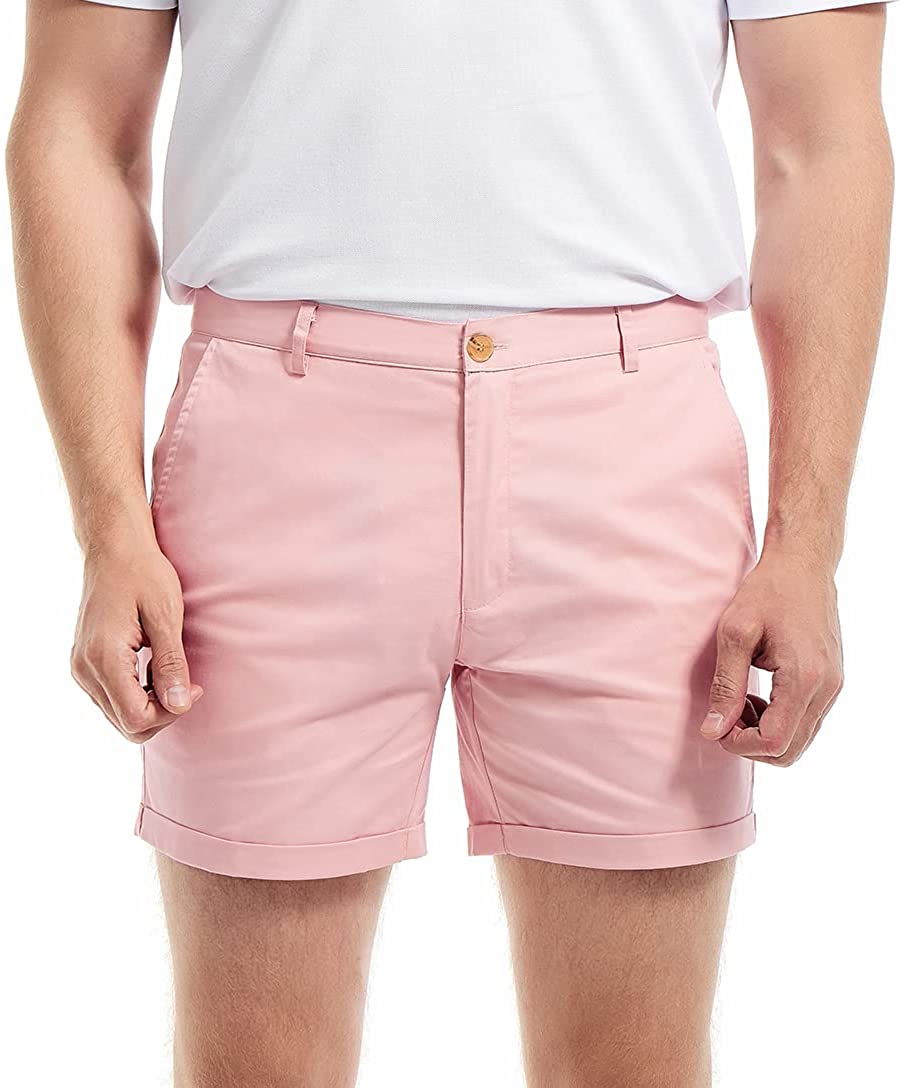 AIMPACT Men's Summer Slim-fit  - Shorts Chino Slim incelemesi ve fiyatı