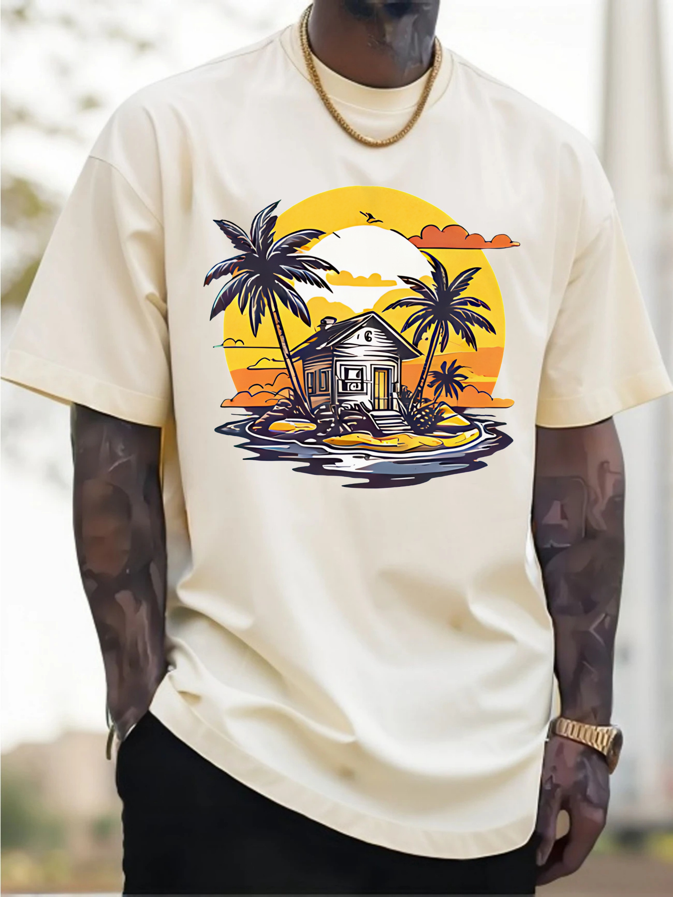 Men'S Cotton Casual T-Shirt Tr - Linen Shirt Breathable incelemesi ve fiyatı