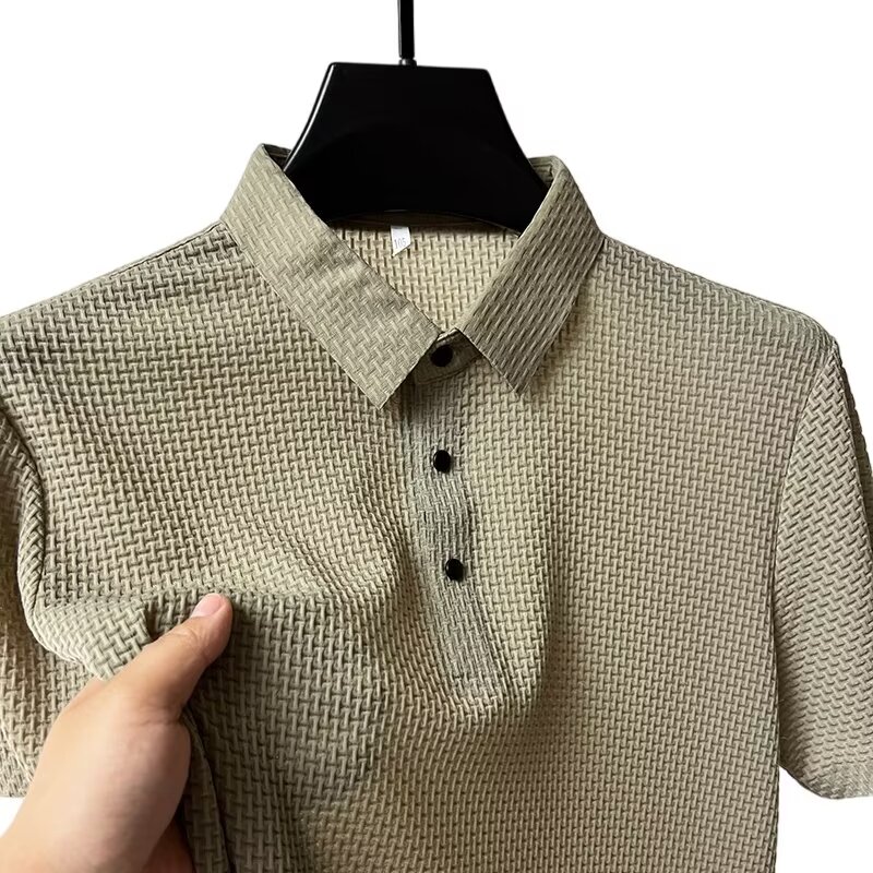 Summer New Men's Lop-up Hollow - Polo Shirt Pique incelemesi ve fiyatı