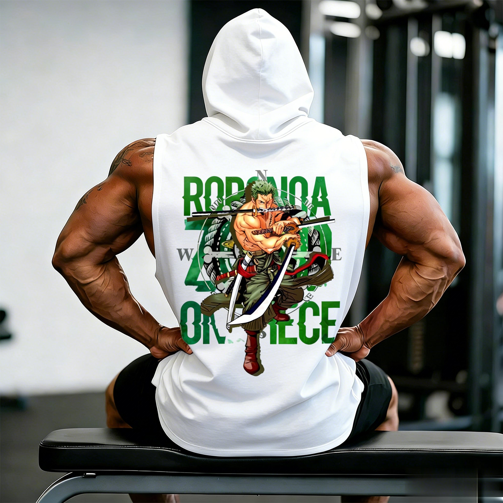 One Piece Zoro Roronoa Anime W - Tank Top Muscle incelemesi ve fiyatı