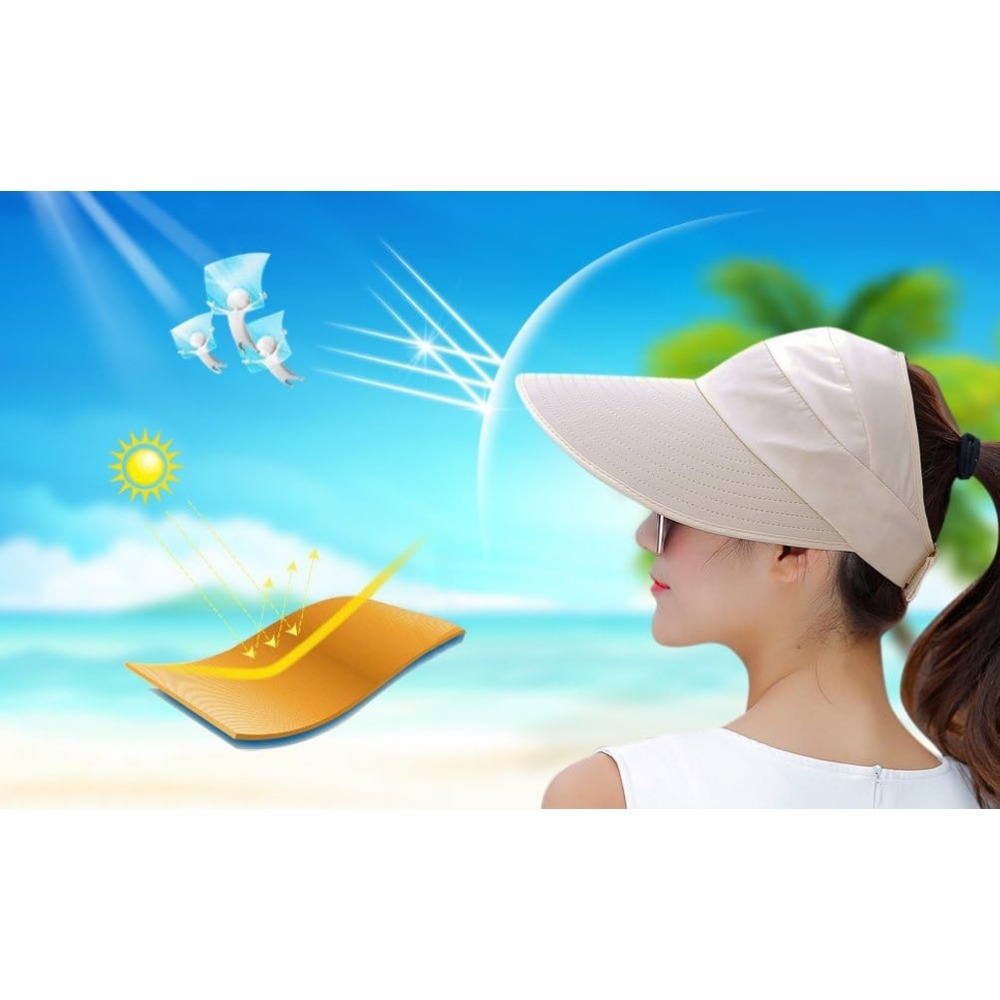 Sun Hats for Women Wide Brim U - Packable Hat Nylon incelemesi ve fiyatı