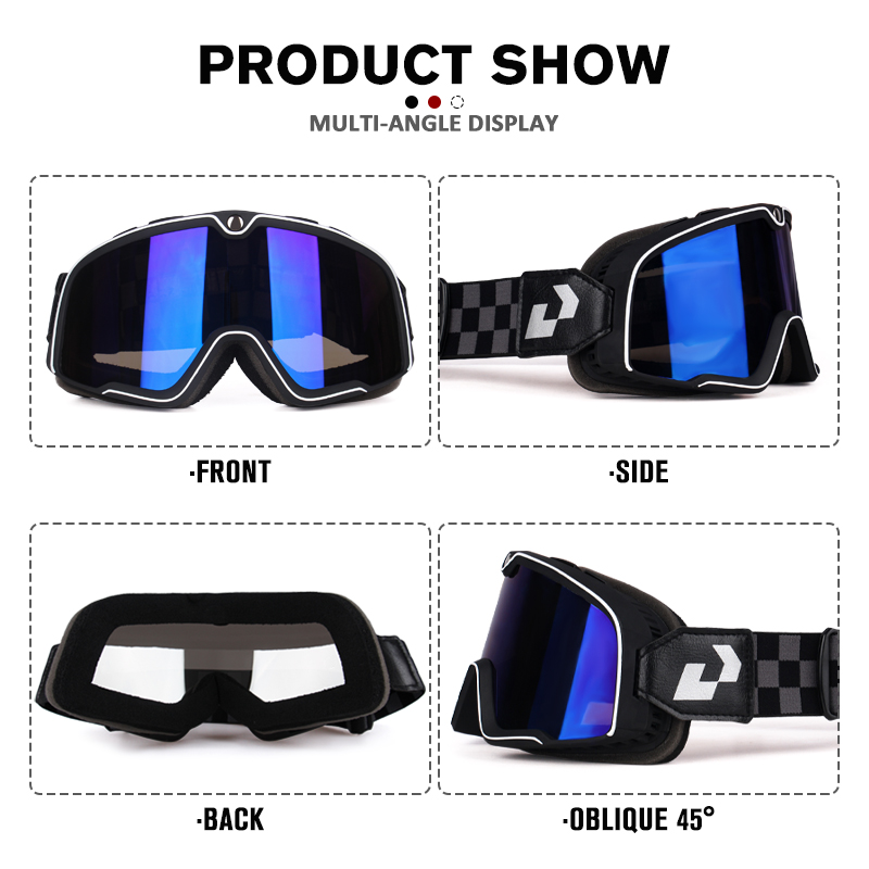 Bicycle Goggles Leather Windsh - Sunglass Retainer Cord incelemesi ve fiyatı