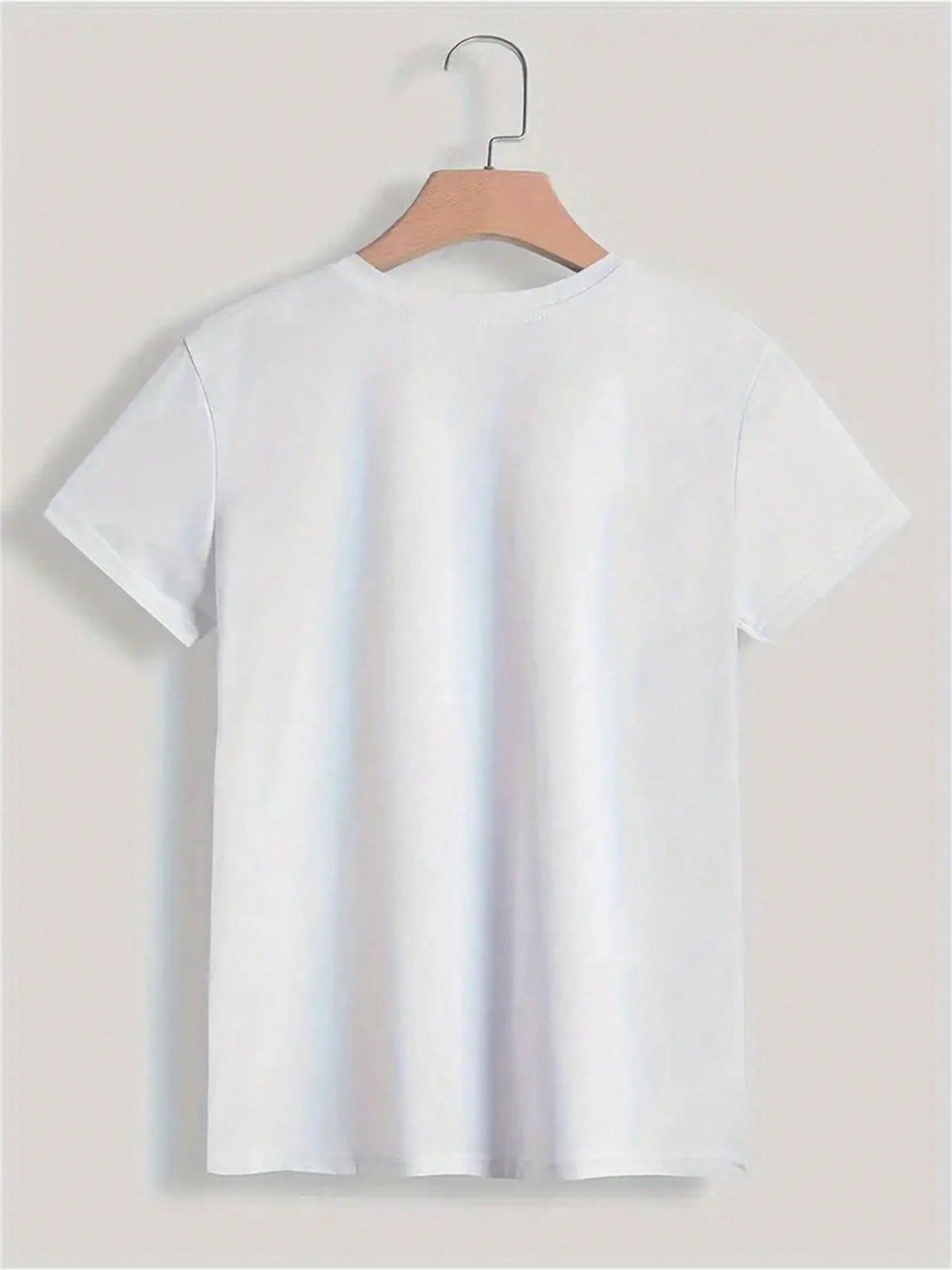Men's White Cotton Graphic Tee - Tee Graphic Print incelemesi ve fiyatı