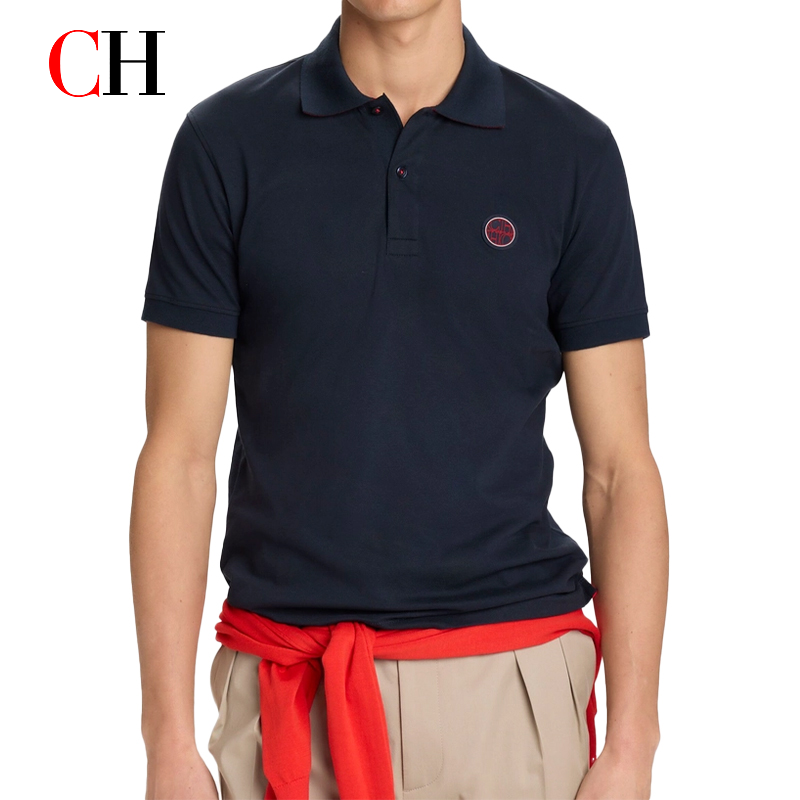 CH Red Accent Circular Rubber  - Polo Shirt Pique incelemesi ve fiyatı