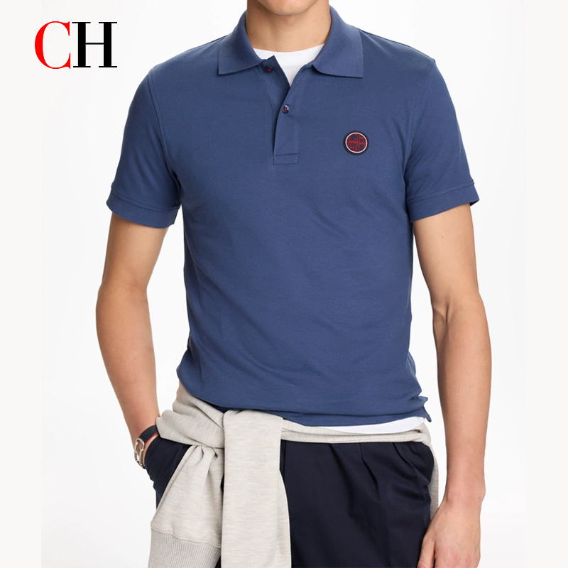 CH Red Accent Circular Rubber  - Polo Shirt Pique incelemesi ve fiyatı