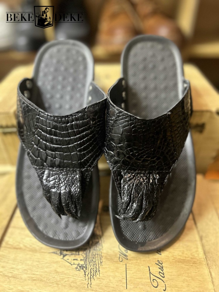 Summer Footwear Genuine Leathe - Flip Flop Leather Men incelemesi ve fiyatı