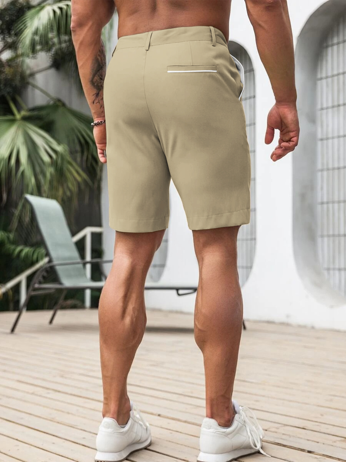 Men Fashion Slim Fit Chino Sho - Shorts Chino Slim incelemesi ve fiyatı