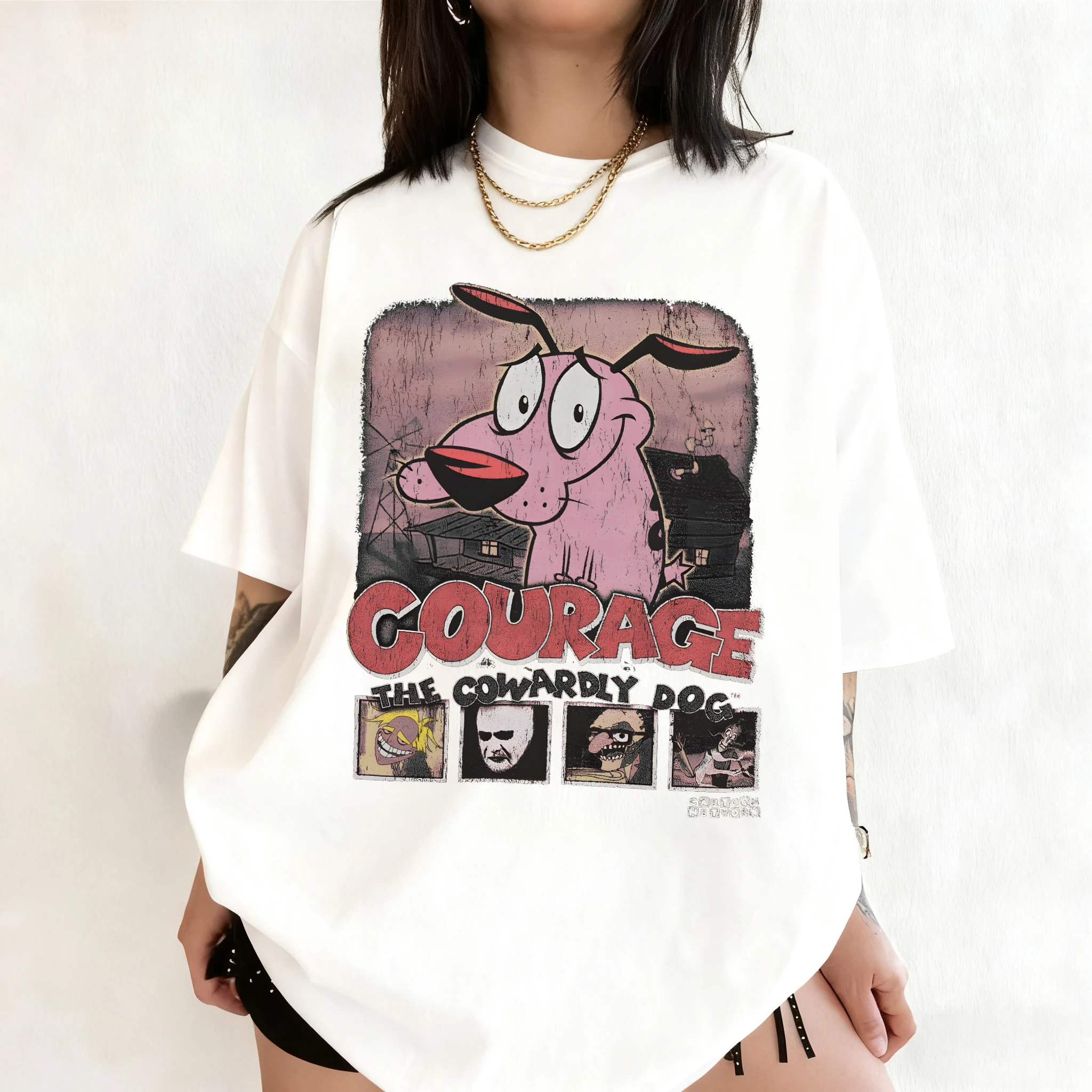 Summer Vintage Courage The Cow - Tee Graphic Print incelemesi ve fiyatı
