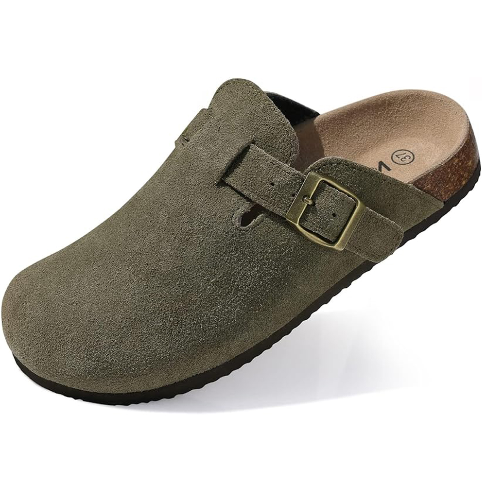 Classic Beach Shoes Men's Sued - Flip Flop Leather Men incelemesi ve fiyatı