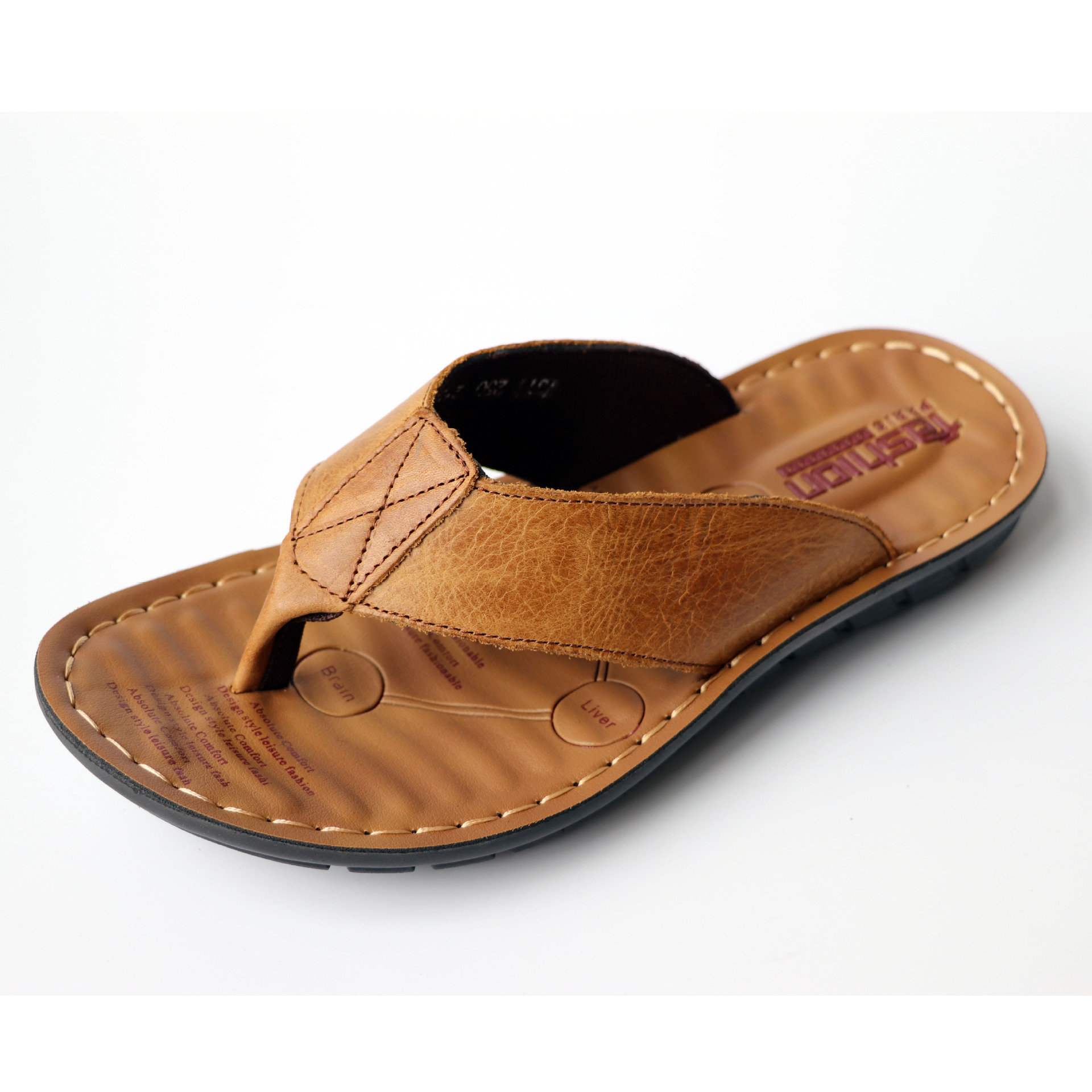 2026 Shoes Leather Men's Flip  - Flip Flop Leather Men incelemesi ve fiyatı