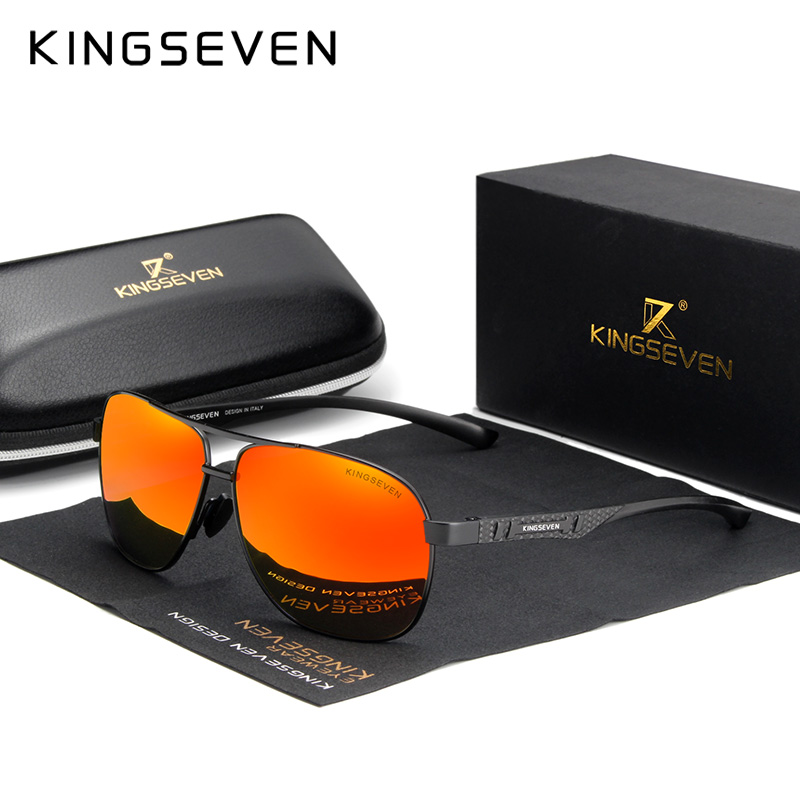 KINGSEVEN Brand Men Sunglasses - Sunglasses Aviator Polarized incelemesi ve fiyatı