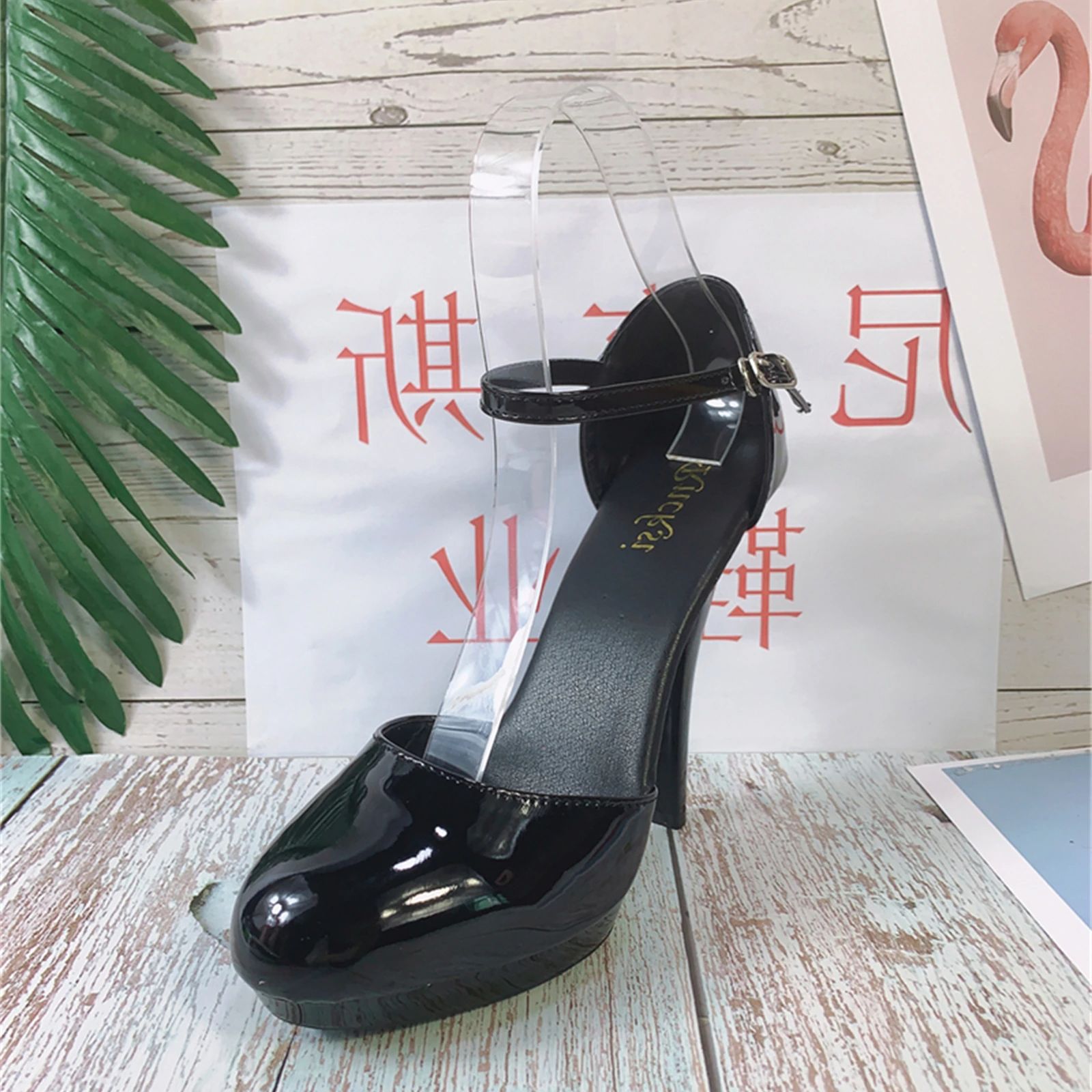 Women's Sexy 13cm High Heels P - Casual Sandal Leather incelemesi ve fiyatı