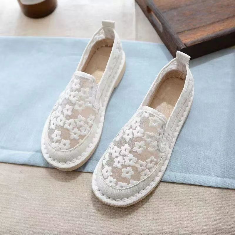 Women's Leather Hollow Out Low - Casual Sandal Leather incelemesi ve fiyatı