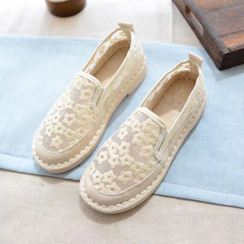 Women's Leather Hollow Out Low - Casual Sandal Leather incelemesi ve fiyatı