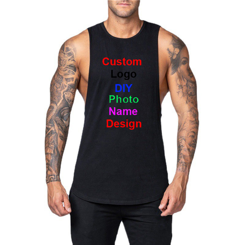 DIY Customized Logo Brand Gym  - Tank Top Muscle incelemesi ve fiyatı