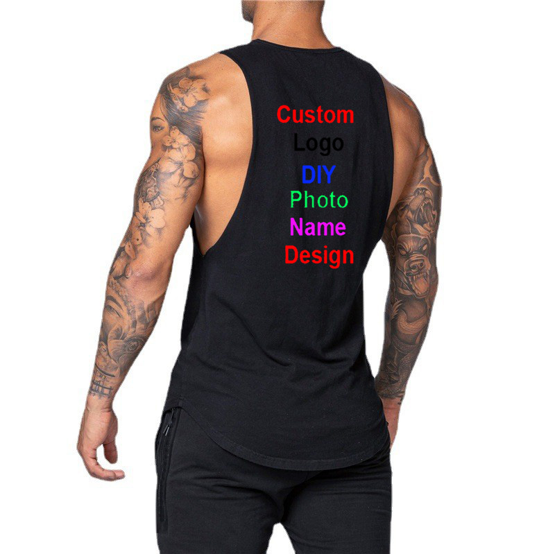 DIY Customized Logo Brand Gym  - Tank Top Muscle incelemesi ve fiyatı