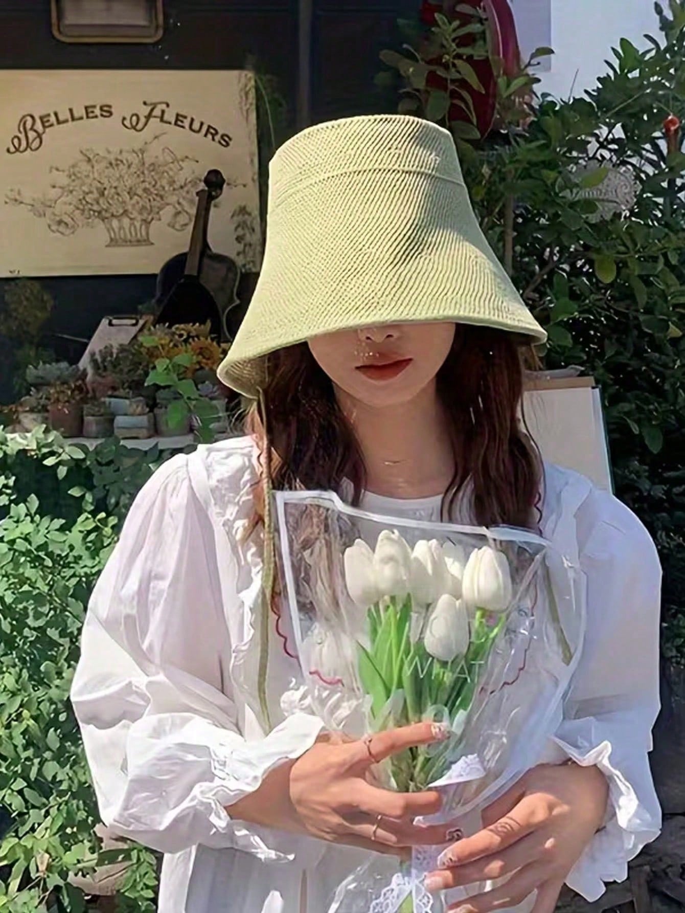 Straw Wide-Brim Sun Hat For Wo - Bucket Hat Straw incelemesi ve fiyatı