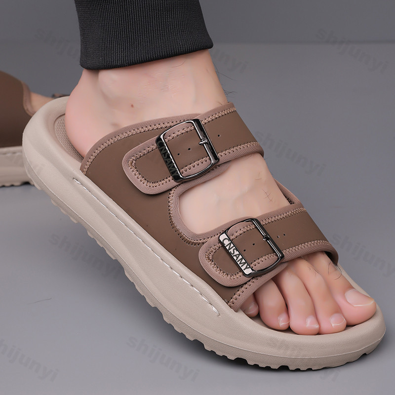 Men's Slippers 2025 Summer Bre - Flip Flop Leather Men incelemesi ve fiyatı