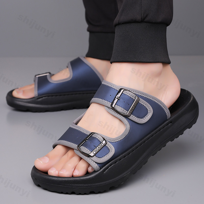 Men's Slippers 2025 Summer Bre - Flip Flop Leather Men incelemesi ve fiyatı