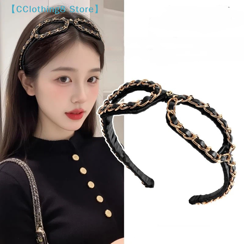 Vintage Chain Leather Headband - Sunglass Retainer Cord incelemesi ve fiyatı
