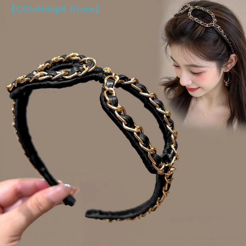 Vintage Chain Leather Headband - Sunglass Retainer Cord incelemesi ve fiyatı