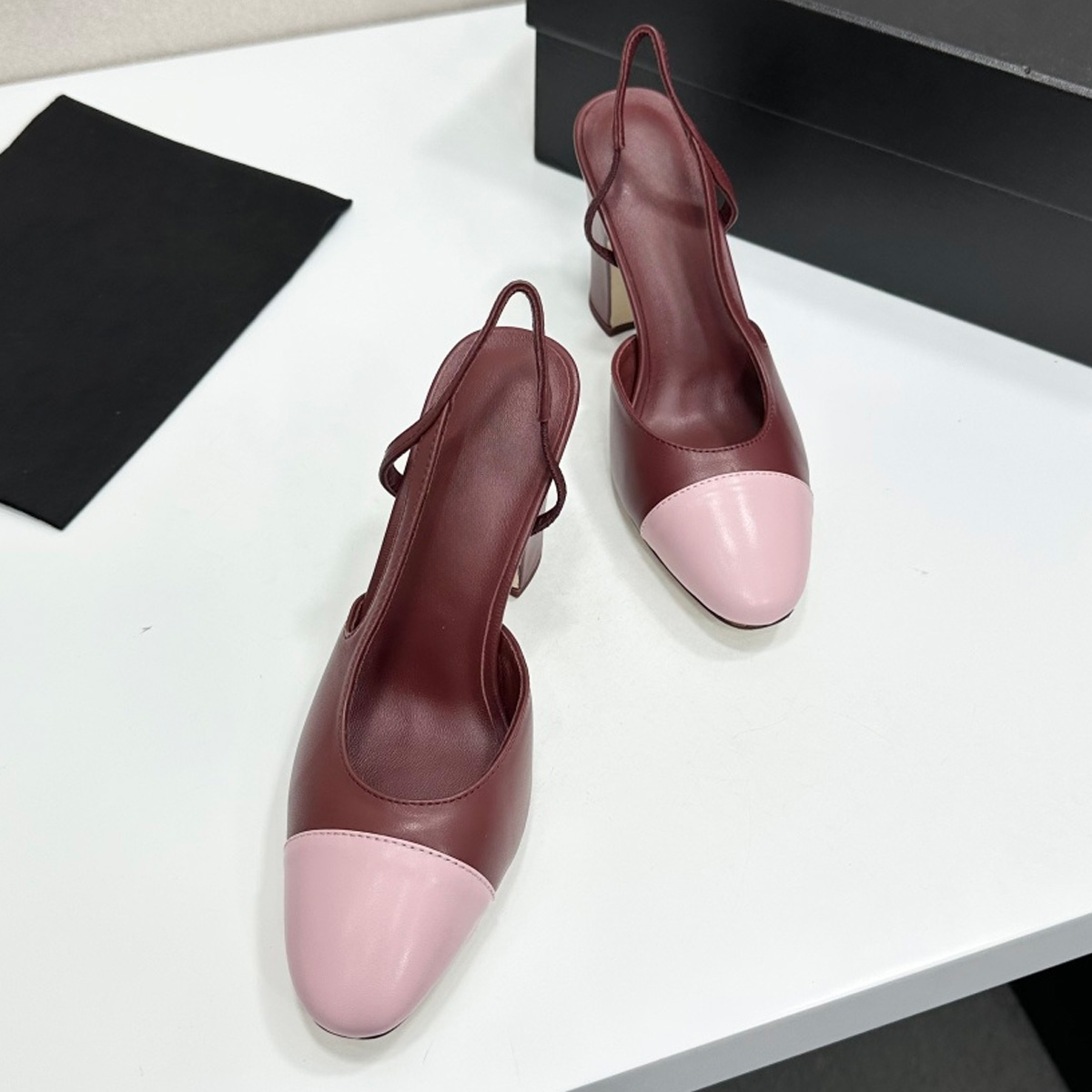 2026 Women's Two-Tone Slingbac - Casual Sandal Leather incelemesi ve fiyatı