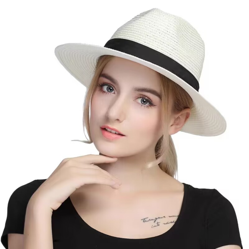 Large Size 56-60cm New Natural - Bucket Hat Straw incelemesi ve fiyatı