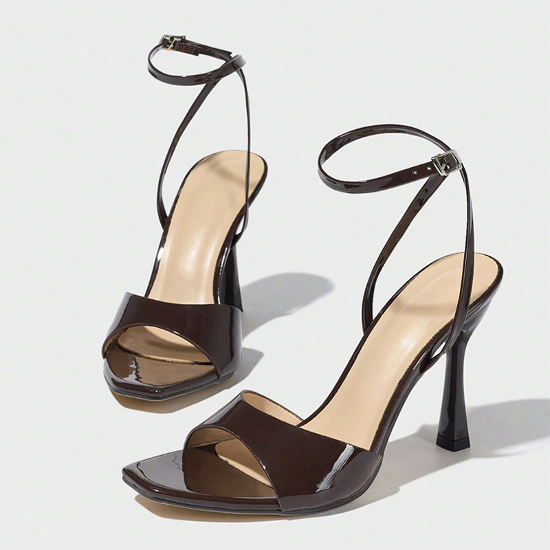 Liyke New Fashion Square Open  - Casual Sandal Leather incelemesi ve fiyatı