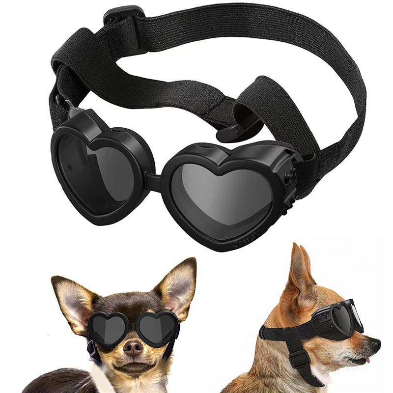 1 PC Heart-shaped Small Dog Su - Sunglass Retainer Cord incelemesi ve fiyatı