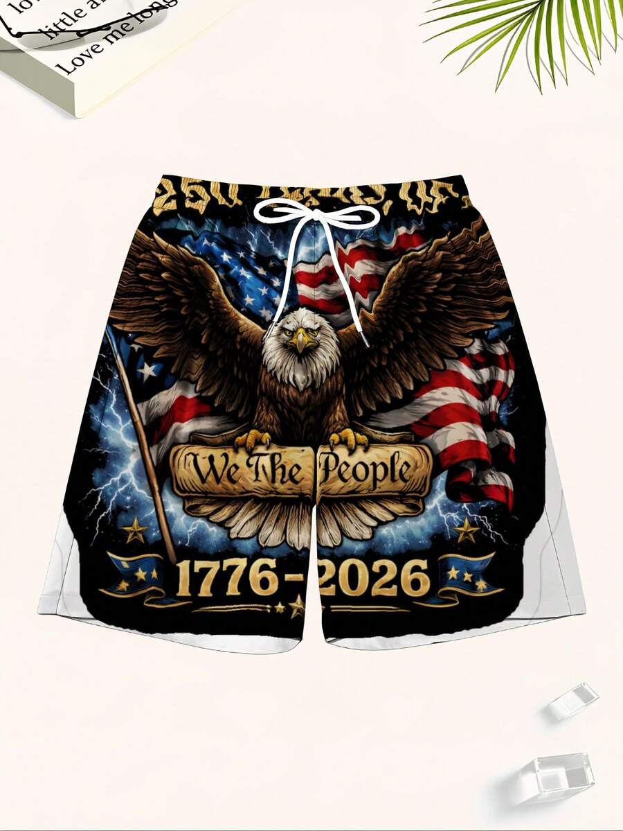 Patriotic Swim Trunks Men Beac - Swim Trunk Quick Dry incelemesi ve fiyatı
