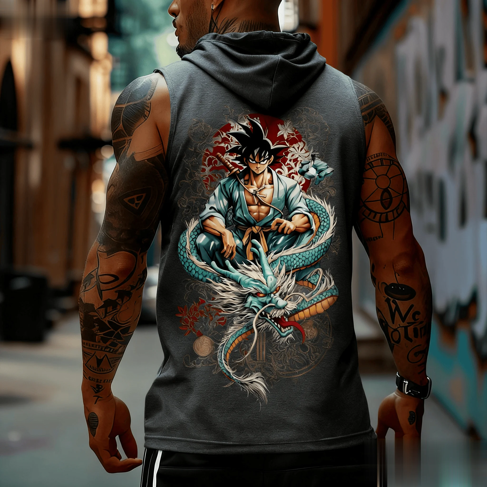 Dragon Ball Goku Anime Men Tan - Tank Top Muscle incelemesi ve fiyatı