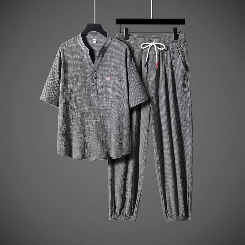 New Summer Fashion Trendy Cott - Short Linen Drawstring incelemesi ve fiyatı