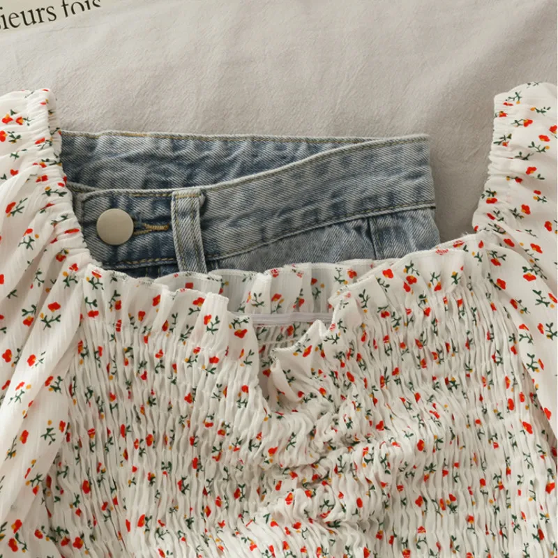 Blouses Shirts Women Floral Dr - Short Linen Drawstring incelemesi ve fiyatı