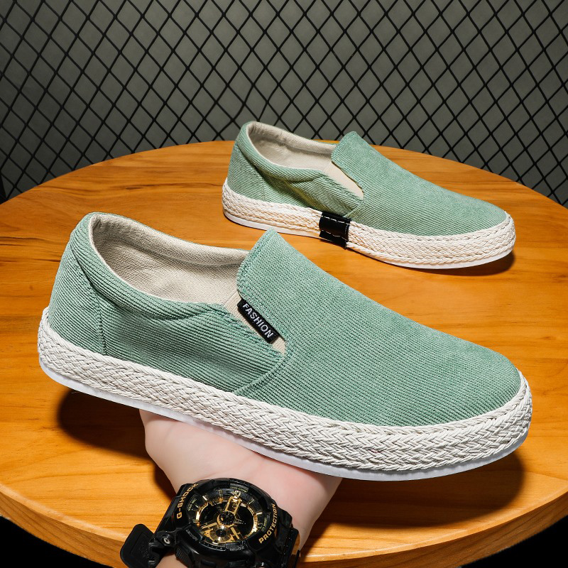 Men Corduroy Slip On Espadrill - Espadrille Slip On incelemesi ve fiyatı