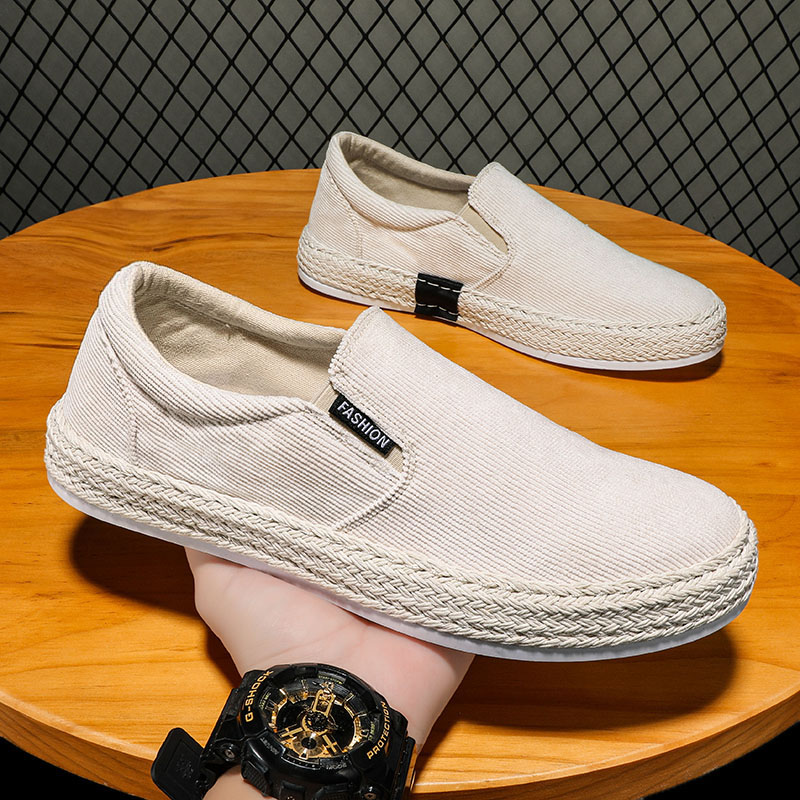 Men Corduroy Slip On Espadrill - Espadrille Slip On incelemesi ve fiyatı