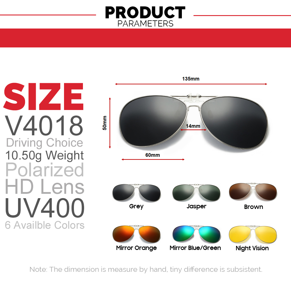 Oversized Pilot Clip on Sungla - Sunglasses Aviator Polarized incelemesi ve fiyatı