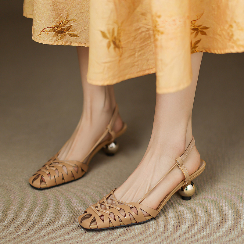2026 Summer Designer High Heel - Casual Sandal Leather incelemesi ve fiyatı