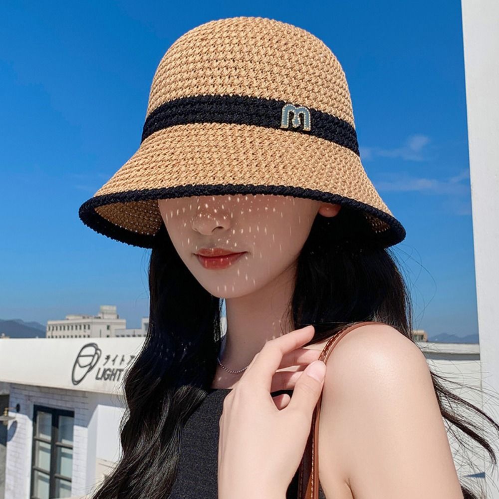 Elegant Bow Fisherman Hat Fold - Bucket Hat Straw incelemesi ve fiyatı