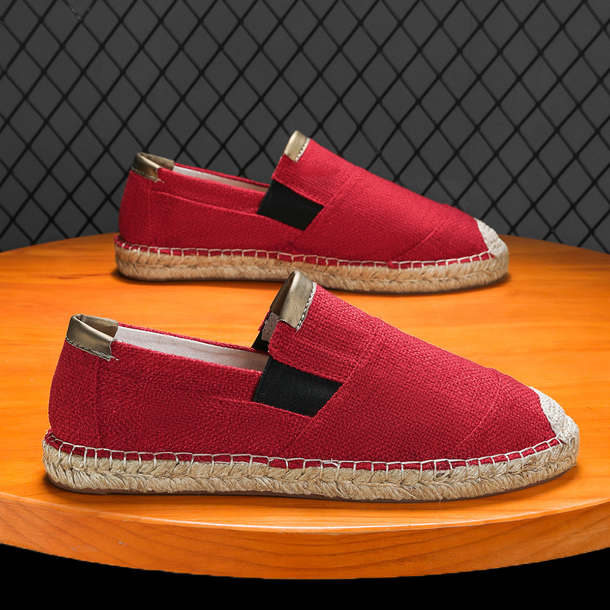 2025New Men Linen Casual Shoes - Espadrille Slip On incelemesi ve fiyatı