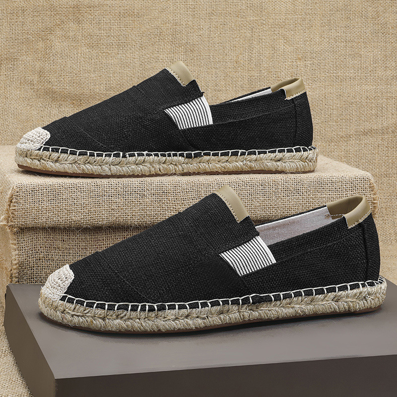 2025New Men Linen Casual Shoes - Espadrille Slip On incelemesi ve fiyatı