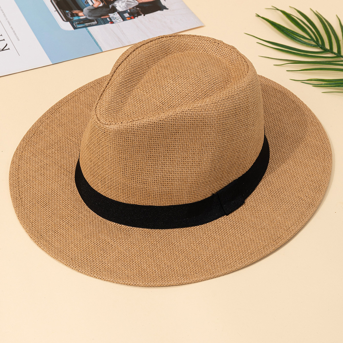Hat, male, summer vacation, be - Bucket Hat Straw incelemesi ve fiyatı