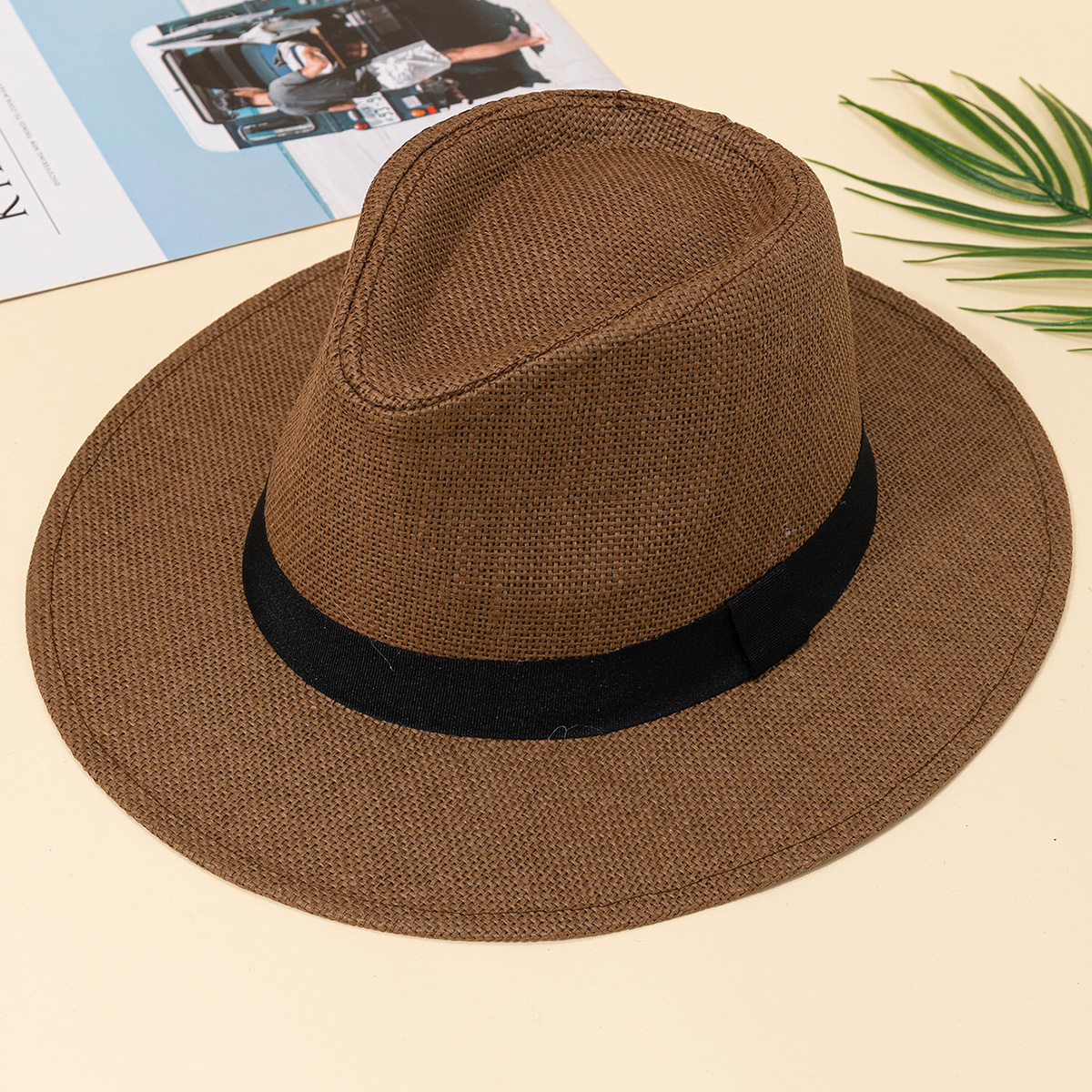 Hat, male, summer vacation, be - Bucket Hat Straw incelemesi ve fiyatı