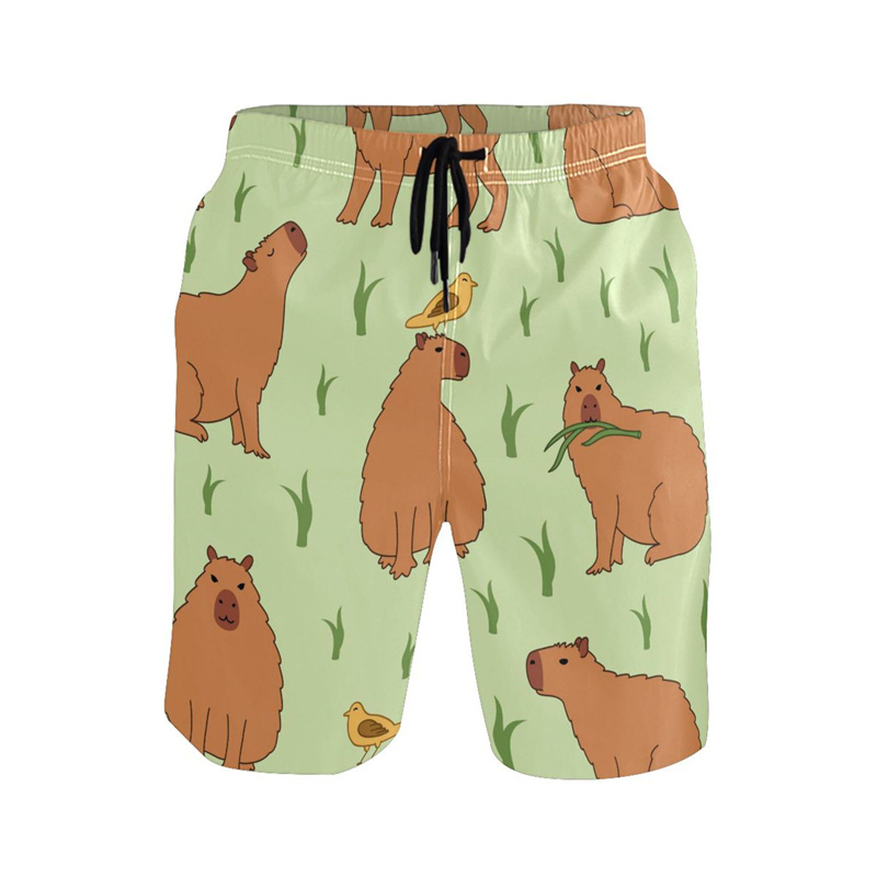 Cartoon Animal 3d Print Capyba - Trunks Board Surf incelemesi ve fiyatı