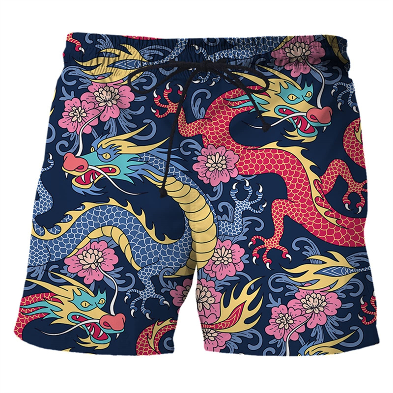 Chinese Dragon 3d Print Swim T - Trunks Board Surf incelemesi ve fiyatı