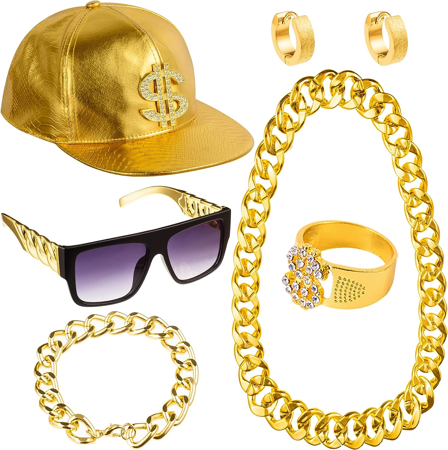 PESENAR 80s 90sHip Hop Costume - Sunglass Retainer Cord incelemesi ve fiyatı