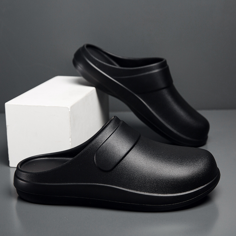 YUYIN Men Women EVA Chef Shoes - Flip Flop Leather Men incelemesi ve fiyatı