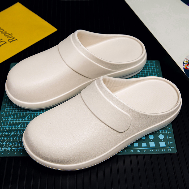 YUYIN Men Women EVA Chef Shoes - Flip Flop Leather Men incelemesi ve fiyatı